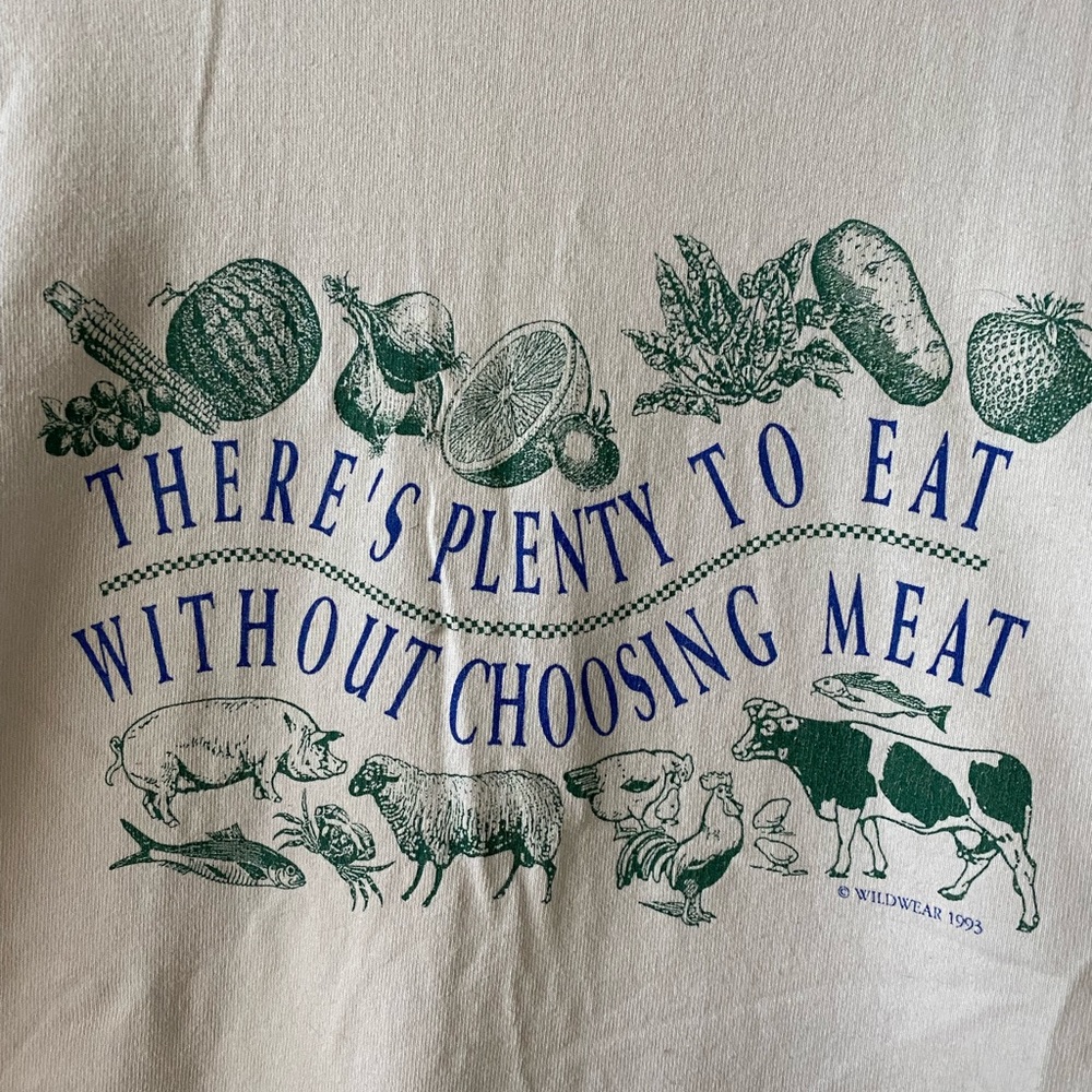 Vintage Single Stitch Vegan Shirt